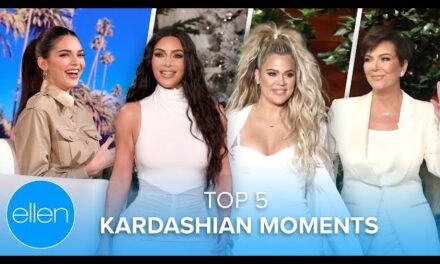 The Kardashian Family Brings Laughter and Surprises to The Ellen Degeneres Show