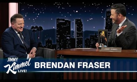 Brendan Fraser Opens Up About “The Whale” and Nostalgic Moments on Jimmy Kimmel Live