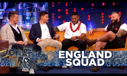 England Rugby Team Shares Memorable Moments and Lessons Learned on The Jonathan Ross Show