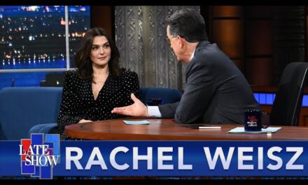 Rachel Weisz Reveals Her Family’s “Star Wars” Obsession on “The Late Show with Stephen Colbert