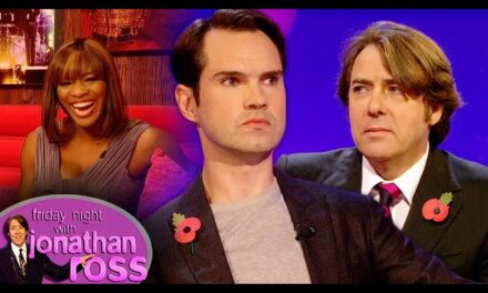 Comedian Jimmy Carr Leaves Jonathan Ross in Stitches with Fashion Banter on ‘Friday Night’