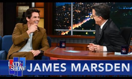 James Marsden Talks Hilarious New Show “Jury Duty” on “The Late Show with Stephen Colbert