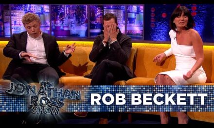 Comedian Rob Beckett’s Hilarious Talcum Powder Mishap Leaves “The Jonathan Ross Show” in Stitches