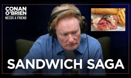 Conan O’Brien Urges Listeners to Try His Mouthwatering Corned Beef Sandwich