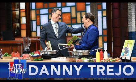 Danny Trejo Shows Off His Cooking Skills on ‘The Late Show with Stephen Colbert’