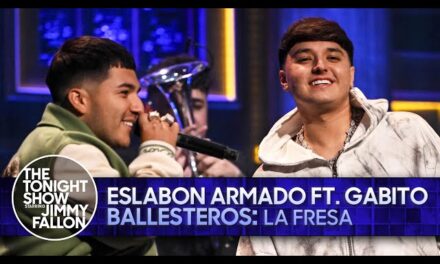 Eslabon Armado and Gabito Ballesteros Perform Mesmerizing Duet on The Tonight Show Starring Jimmy Fallon