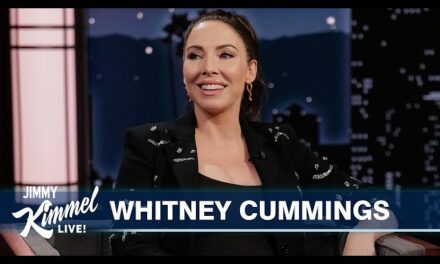 Whitney Cummings Talks Pregnancy, Name Dilemma, and Comedy in Hilarious Jimmy Kimmel Live Appearance