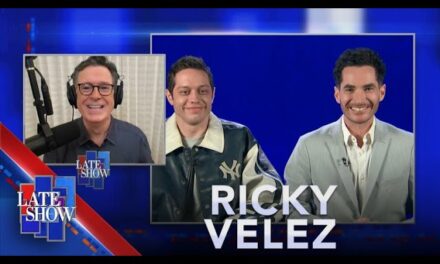 Ricky Velez and Pete Davidson Take Over Stephen’s Late Show in Hilarious Chat Show Episode