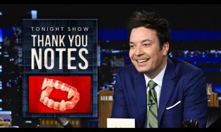 Jimmy Fallon Delivers Hilarious Thank You Notes on The Tonight Show Starring Jimmy Fallon