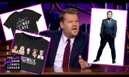 Hilarious Merchandise and Comical Moments on The Late Late Show with James Corden