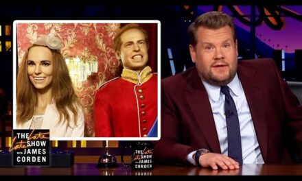 Hilarious Wax Figures of Prince William and Kate Middleton Leave Late Night Show Viewers in Stitches