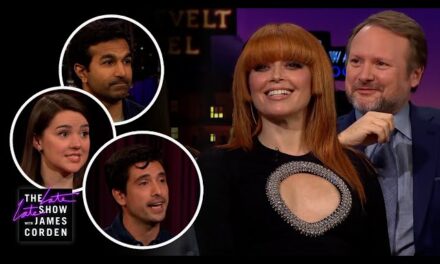 Hilarious Game of ‘Spot the Liars’ with Natasha Lyonne and Rian Johnson on The Late Late Show with James Corden