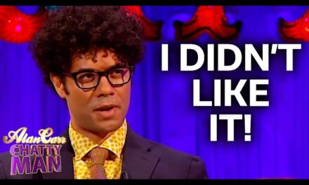 Richard Ayoade Reveals Hilarious Insights on Alan Carr: Chatty Man