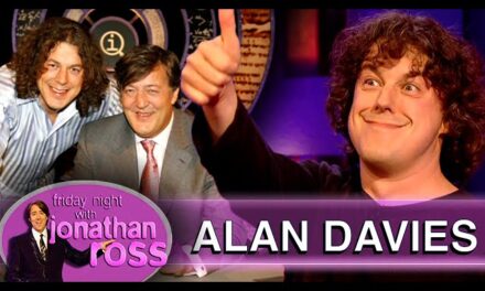 Comedian Alan Davies Talks QI Scores, Hairstyles, and Reality TV on “Friday Night with Jonathan Ross