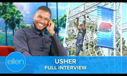 Usher Stuns on American Ninja Warrior Challenge on The Ellen Degeneres Show