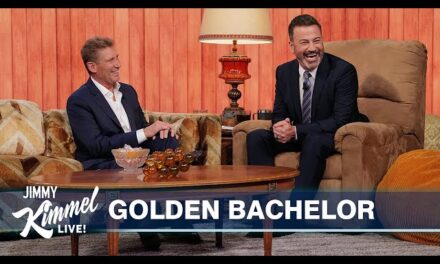 Golden Bachelor Gerry Shines with Charm and Wit on Jimmy Kimmel Live