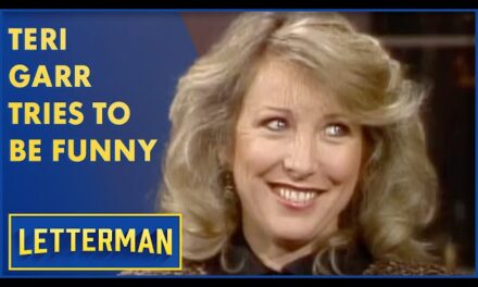 Teri Garr’s Hilarious Appearance on David Letterman Leaves Audience in Stitches