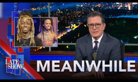 Stephen Colbert Delivers Hilarious Monologue on Fast Food, Lil Wayne, and More