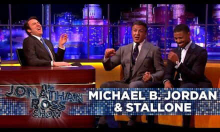 Sylvester Stallone and Michael B. Jordan Discuss “Creed” and Childhood Memories on The Jonathan Ross Show