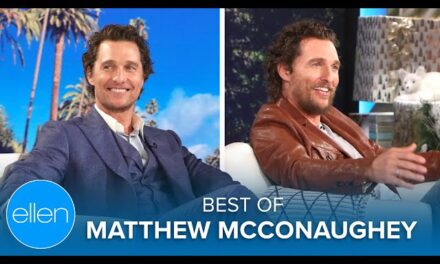 Matthew McConaughey’s Hilarious and Candid Moments on “The Ellen Degeneres Show