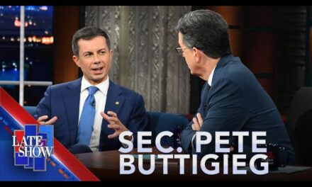 Secretary Pete Buttigieg Talks Halloween, Infrastructure Law Progress on “The Late Show with Stephen Colbert
