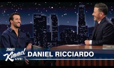 F1 Driver Daniel Ricciardo Talks Vegas Race, Popularity, and Fan Interactions on “Jimmy Kimmel Live