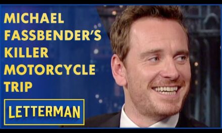 Michael Fassbender’s Dangerous Motorcycle Trip: A Thrilling Tale Revealed on Letterman