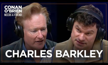 Conan O’Brien Introduces Comedian Flula Borg to Legendary Basketball Player Charles Barkley