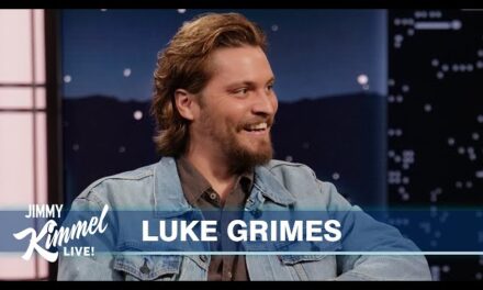 Yellowstone Star Luke Grimes Talks Music Career on Jimmy Kimmel Live