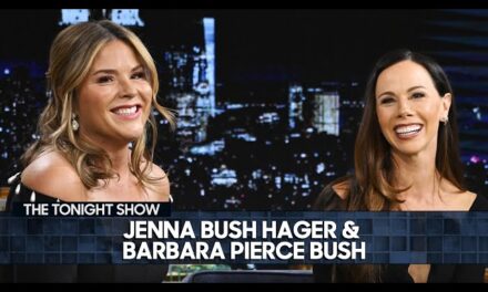 Jenna and Barbara Bush Announce Christmas Single with Hoda Kotb on ‘The Tonight Show’