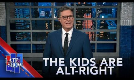 Stephen Colbert Pokes Fun at Trump Children’s Testimony & World Record Zucchini