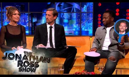 Footballer Peter Crouch and Model Abbey Clancy Reveal Surprising Insights in Fun Game on The Jonathan Ross Show