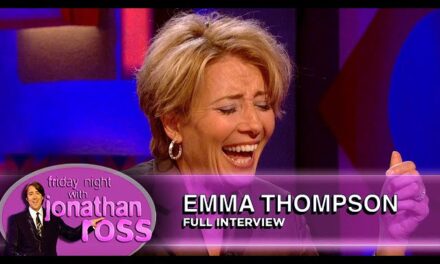 Emma Thompson Handles Giant Fly Interrupting Interview with Grace and Humor on “Friday Night With Jonathan Ross