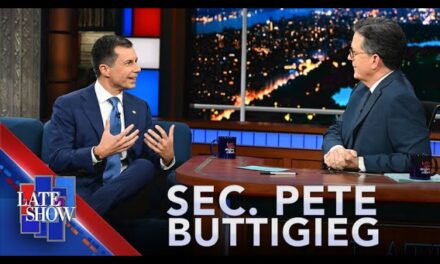 Secretary Pete Buttigieg Talks Aviation, Alaska, and Love on The Late Show with Stephen Colbert