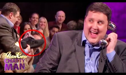 Peter Kay’s Hilarious Shoe Mishap Leaves Audience in Stitches on Alan Carr: Chatty Man