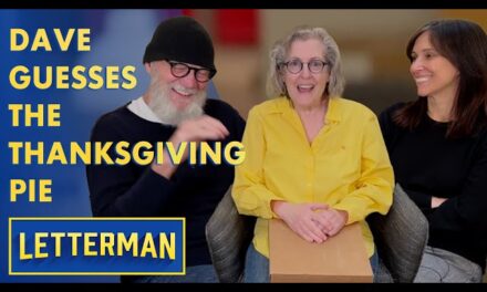 David Letterman’s Hilarious Thanksgiving Talk and Surprise Pie Challenge
