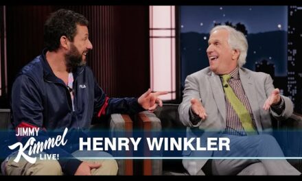 Henry Winkler Shares Laughter and Life Lessons with Adam Sandler on “Jimmy Kimmel Live