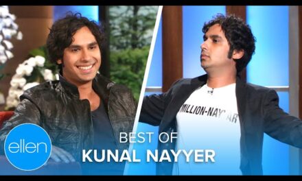 Kunal Nayyar Leaves Ellen Degeneres in Stitches with Hilarious Stories and Charming Personality