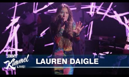 Singer-Songwriter Lauren Daigle Wows with ‘Turbulent Skies’ Performance on Jimmy Kimmel Live
