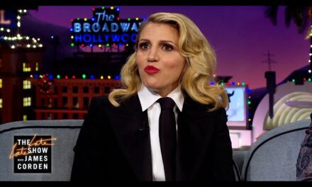 Annaleigh Ashford Leaves James Corden in Stitches with British Accent Mishap