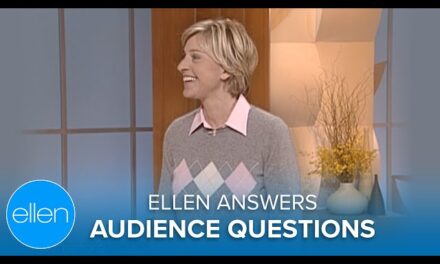 Ellen Degeneres Playfully Answers Audience Questions on Favorite Places to Visit and Meeting Handsome Men