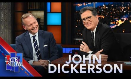 CBS News Chief Discusses Fragility and Challenges of American Politics on The Late Show with Stephen Colbert