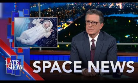 Stephen Colbert’s Hilarious Space News: Falling Satellites, Gold in Asteroids, and Babies in Space