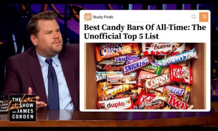 James Corden and Guests Hilariously Discuss Wrestling Careers and Top Candy Bars on Late Late Show