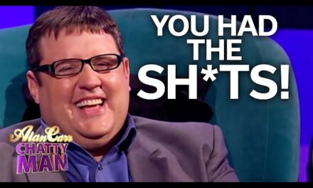 Alan Carr Shocks Peter Kay with Disgusting Poo Story on Chatty Man