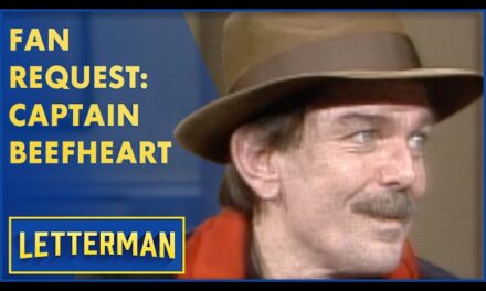 Captain Beefheart Charms Letterman with Unforgettable Talk Show Appearance