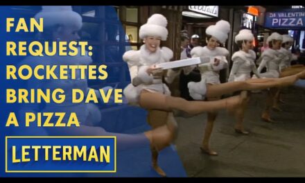 David Letterman’s Hilarious Pizza Craving: Watch as a Fan Fulfills His Dream!
