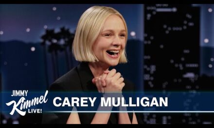 Carey Mulligan Talks “Maestro” Role, Oscars Bet, and Hair-Cutting Skills on Jimmy Kimmel Live