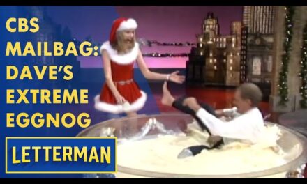 David Letterman’s Holiday Extravaganza: Snow, Singing Dogs, and Surprise Celebrity Appearances