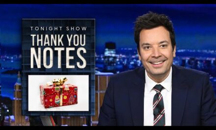 Jimmy Fallon Writes Hilarious Thank You Notes on The Tonight Show